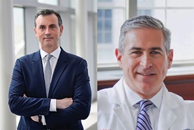 headshot of Darren B. Schneider, MD and Daniel Yoshor, MD