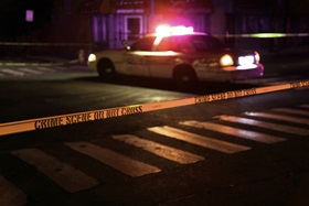 crime scene police car