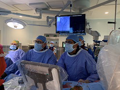 doctors looking during surgery