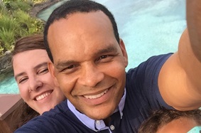 Byron Jenkins and his family