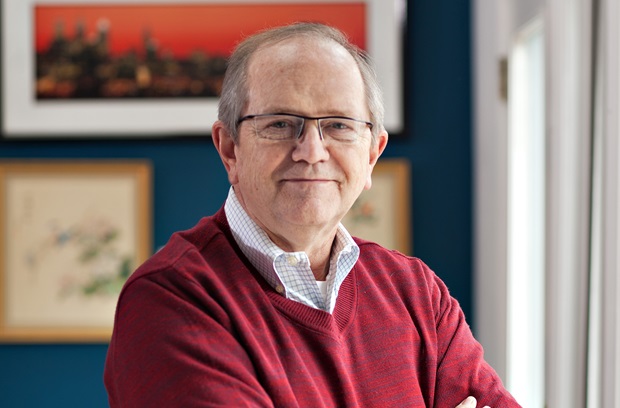 Portrait of Mike Dennis, A-Fib patient