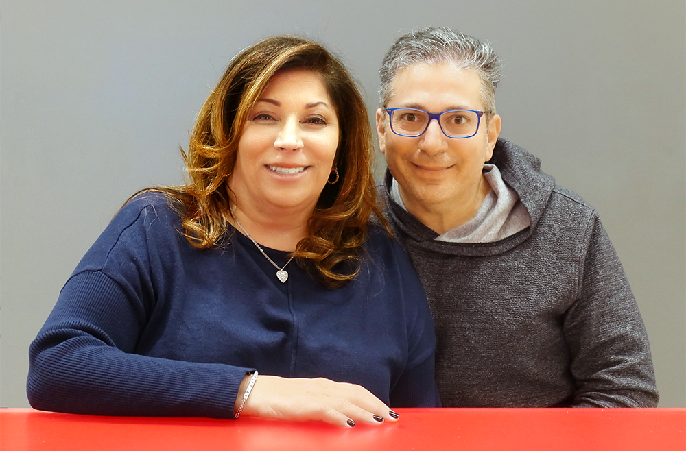 Stacy and her husband
