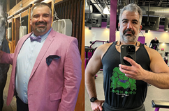 Robert DiMedio before and after