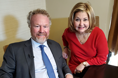 Pat and Dr. O'Rourke