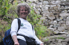 Alison Manaker smiling on a hike