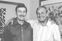 Joe and Howard smiling
