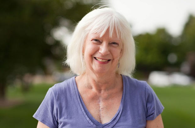 Woman Smiling