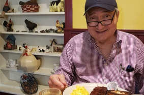 Mr. Unver enjoying his life post-transplant