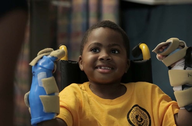 Zion Harvey smiling