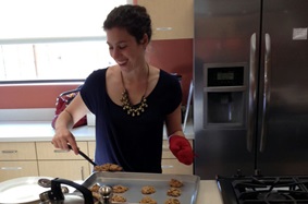 Guest Chef cookie pan at Transplant House