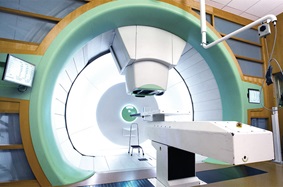 Proton therapy machine