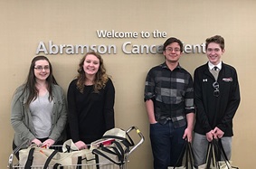 (L to R) Amanda Roach, Hailey Miller, Ned Satchfield, and Michael McCoy.