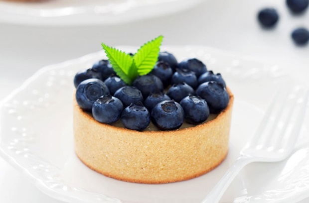 blueberry tart