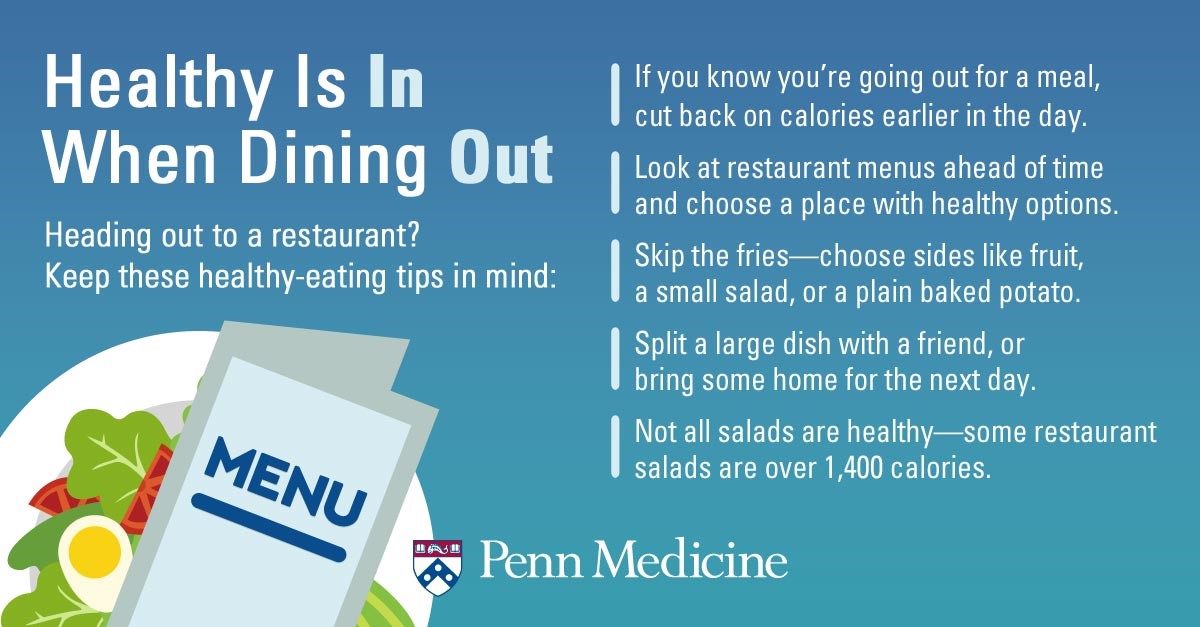 how to eat healthy when out animation