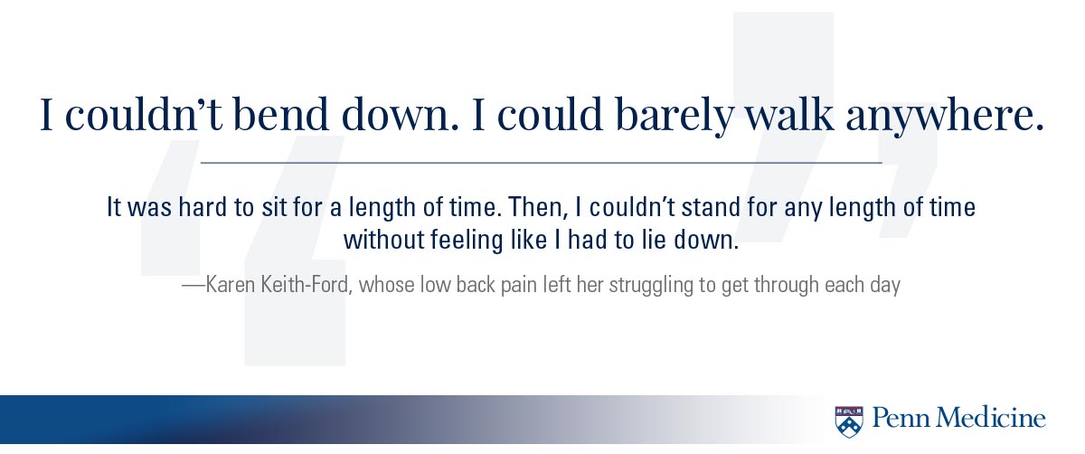 lower back pain treatment penn