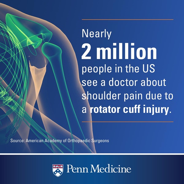 Rotator cuff infographic