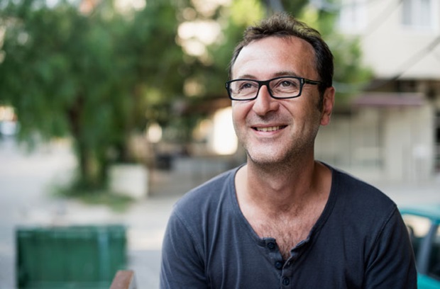 Man wearing glasses outdoors