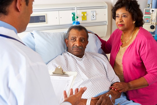 couple in hospital 