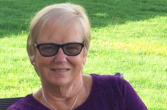 Barbara spine patient smiling