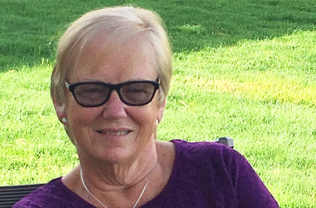 Barbara spine patient smiling