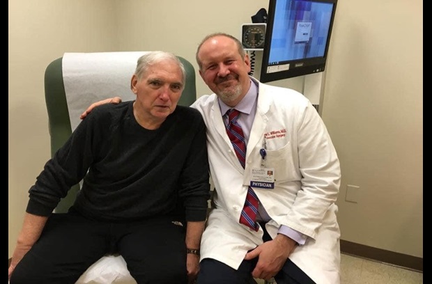 John Quinn and Dr. Williams