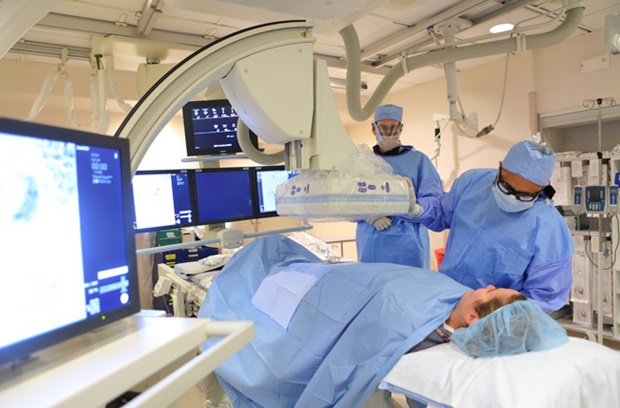 IR Physicians with a patient