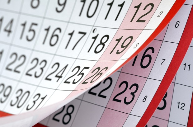 monthly calendar