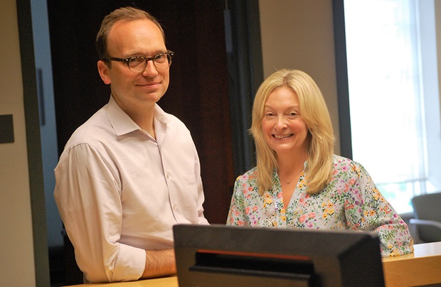 Dr. Colin Quinn and Dr. Lauren Elman photo