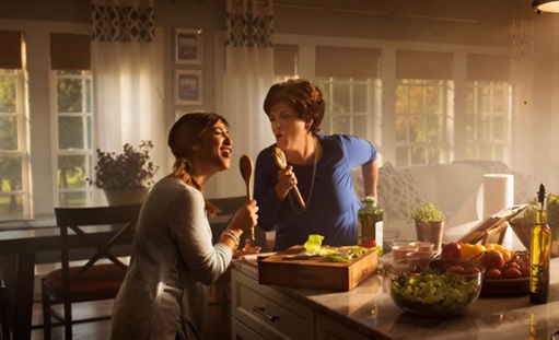 two women in a kitchen